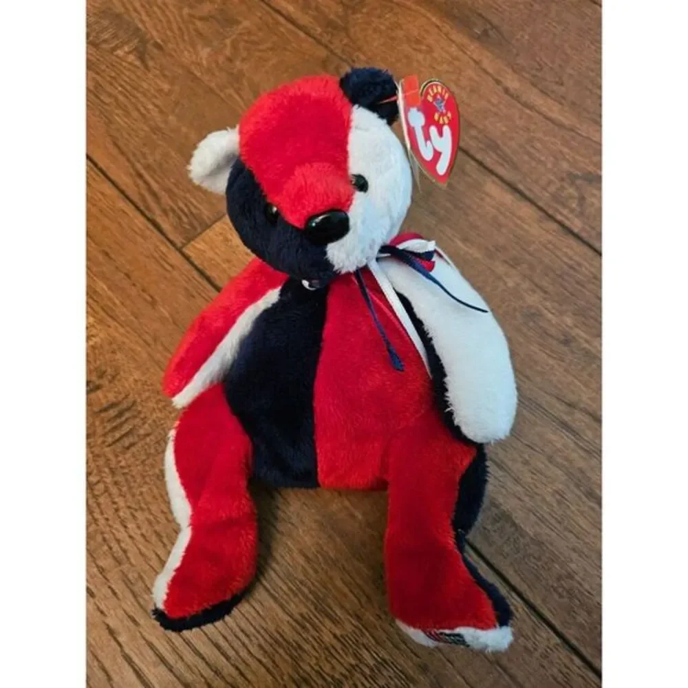 Ty Beanie Baby PATRIOT The Bear‎